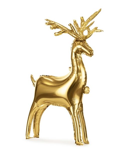 Rensdyr folieballon, 73 x 42 cm