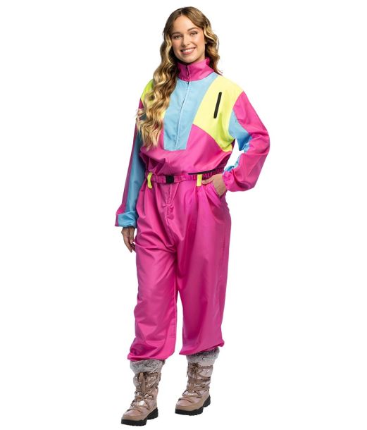 Pink skidragt kostume til kvinder