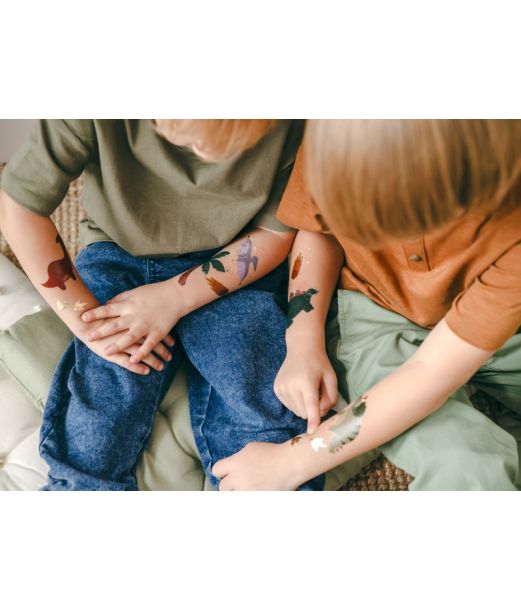 Dinosaur tatoveringer til børn