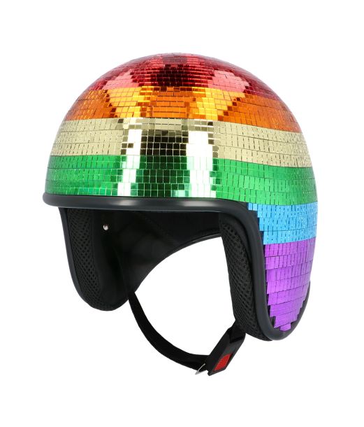 Diskokugle hjelm, Regnbue