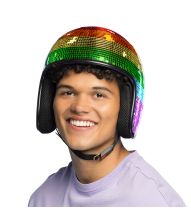 Diskokugle hjelm, Regnbue