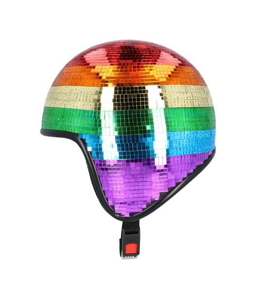 Diskokugle hjelm, Regnbue