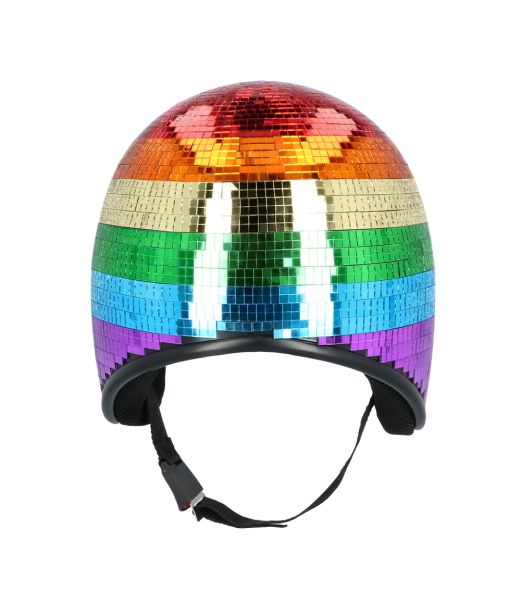 Diskokugle hjelm, Regnbue