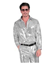 Sølv pailletskjorte