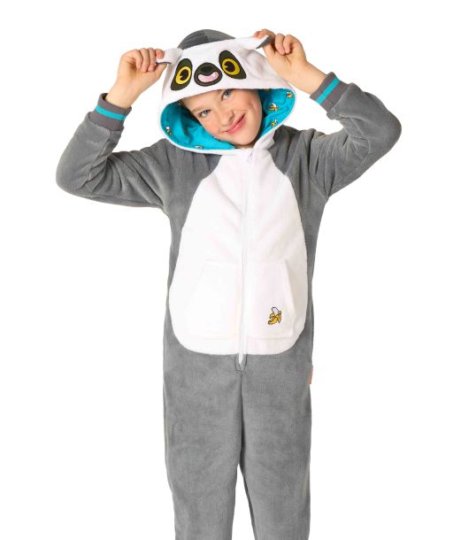 Lemur onesie til børn og teens