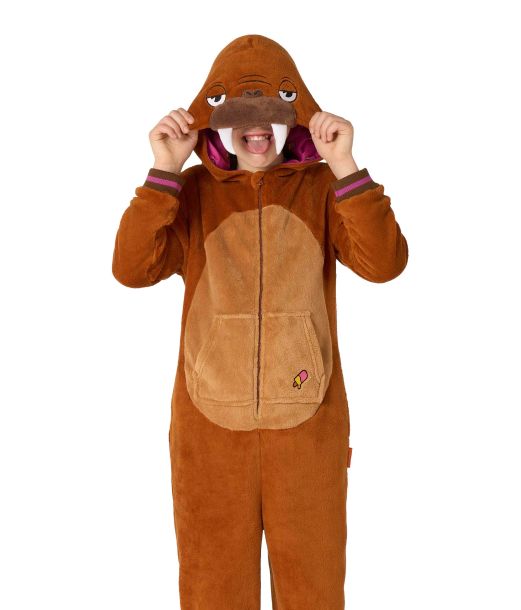 Hvalros onesie til børn og teens