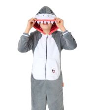 Haj onesie til brøn og teens.