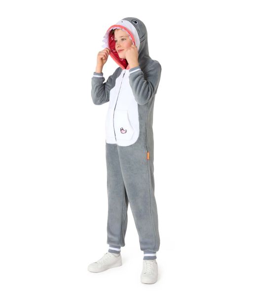 Haj onesie til brøn og teens.