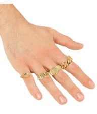 Guldringe, 4 stk