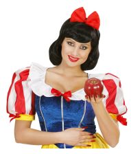 Hårbøjle med rød sløjfe