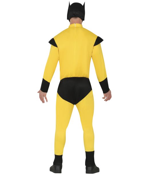 Gul Superhelt kostume