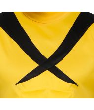 Gul Superhelt kostume