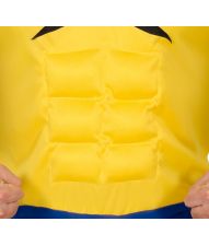 Gul Superhelt kostume