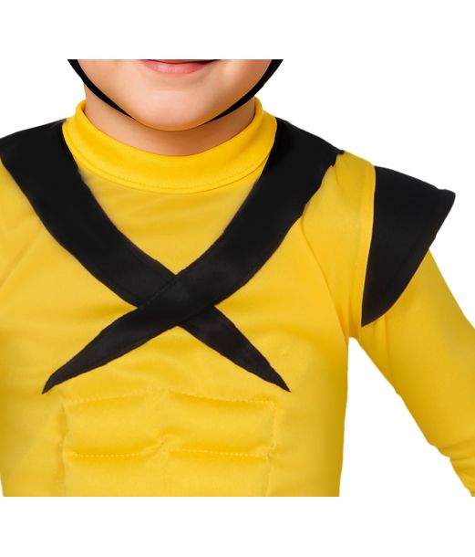 Gul Superhelt kostume til drenge