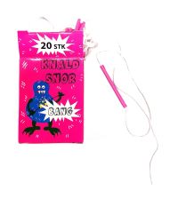 12 pakker knaldsnore i flere farver