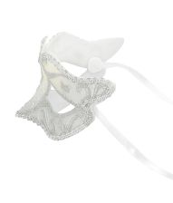 Halvmaske Venice Felina, sølv