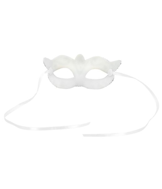 Halvmaske Venice Felina, sølv