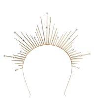 Hårbøjle halo tiara