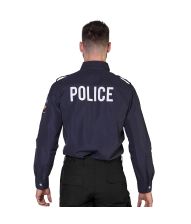 Politi skjorte til mænd