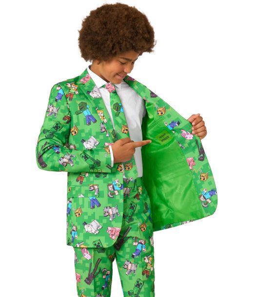 Oppo Minecraft  jakkesæt til teens