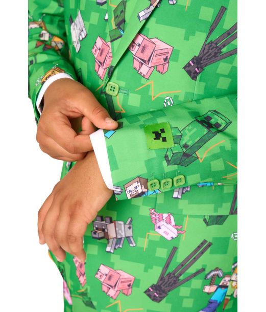 Oppo Minecraft  jakkesæt til teens