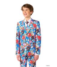 OppoSuits Sonic the Hedgehog jakkesæt til teens