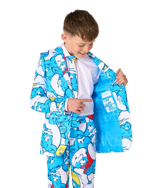 OppoSuit Smølferne jakkesæt, teens