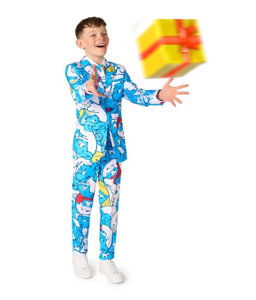 OppoSuit Smølferne jakkesæt, teens