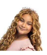 Princess hårbøjle med rhinsten