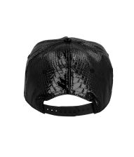 Sort cap med dollartegn 