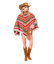 Mexicansk poncho til voksne