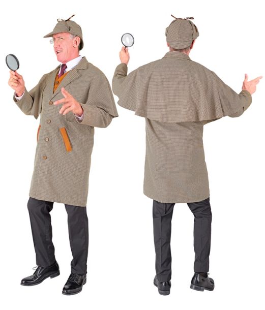 Detektiv kostume til voskne.