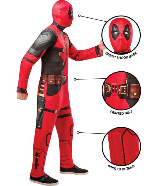 Deadpool kostume til voknse