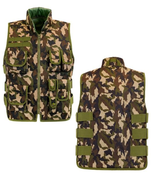 Camouflage vest