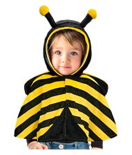 Bi poncho til småbørn