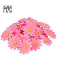 Pink blomster, 20 stk