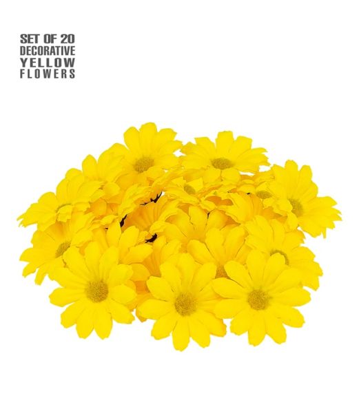 Gule blomster, 20 stk