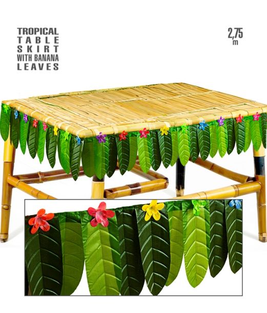 Hawaii bordskørt, 2,75 m.