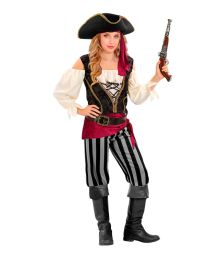 Pirat kostume til piger