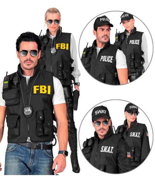 Politi vest til voksne