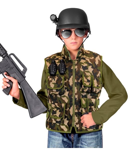 Soldat camouflage vest