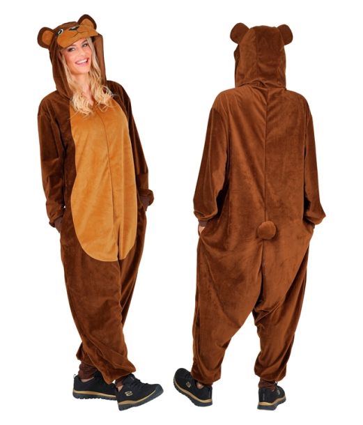 Bjørnekostume til voksne