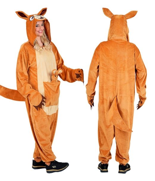 Kænguru kostume til voksne-