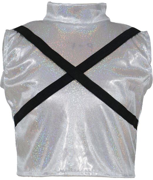 K-Pop star Silver leader kostume