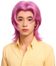 K-Pop dæmon paryk pink