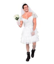 Brudekjole kostume til mænd