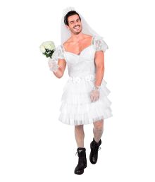 Brudekjole kostume til mænd