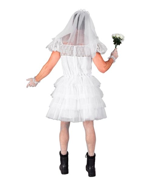 Brudekjole kostume til mænd