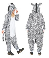 Zebra kostume til voksne