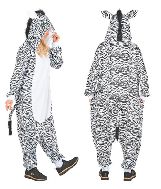 Zebra kostume til voksne